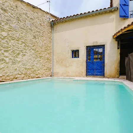 Unique Wine House With Private Pool, Ac, Courtyard Lespignan