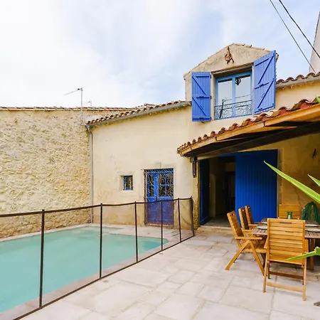 Unique Wine House With Private Pool, Ac, Courtyard Apartmán