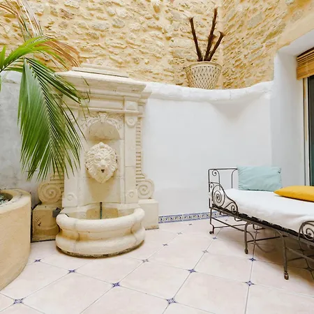 شقة Unique Wine House With Private Pool, Ac, Courtyard Lespignan