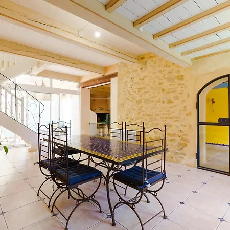 شقة Unique Wine House With Private Pool, Ac, Courtyard Lespignan